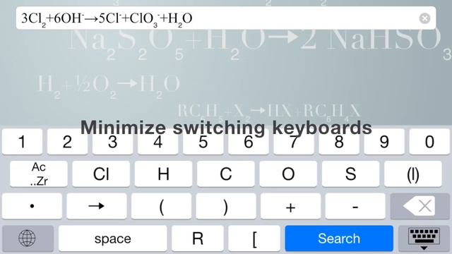 Chemistry Keyboard Demo смотреть онлайн