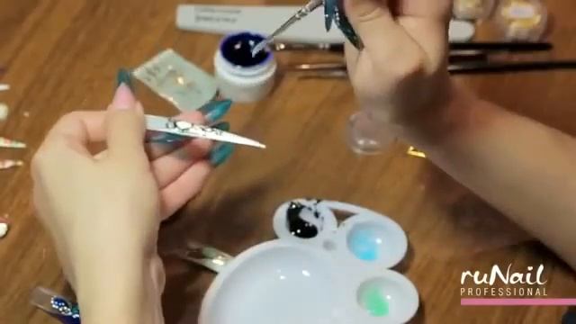 Мастер класс по дизайну ногтей гель лаком смотреть онлайн