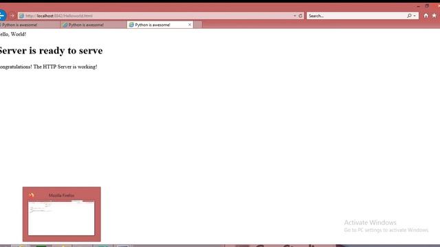 Multi-Thread Web Server in python смотреть онлайн
