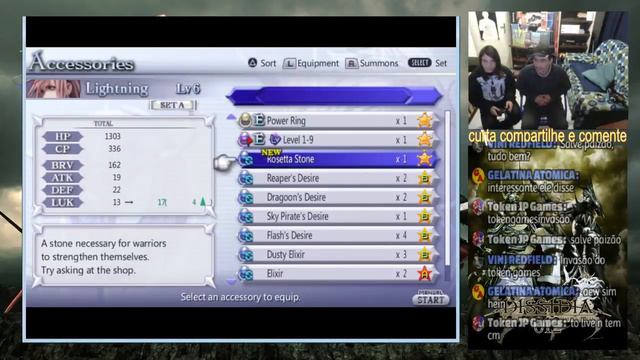 LIVE Dissidia 012 Final Fantasy (Direto do PPSSPP) смотреть онлайн