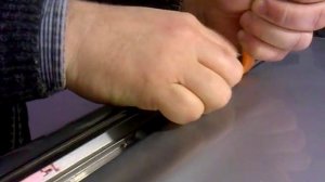 Снятие штатных резинок на Mitsubishi ASX 2012