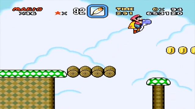 Super Mario World - Full Game 100% Walkthrough | Longplay - SNES смотреть онлайн