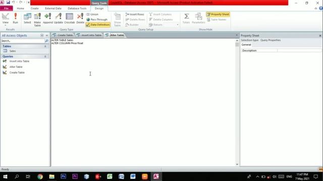 Using SQL in MS Access | Information Management смотреть онлайн