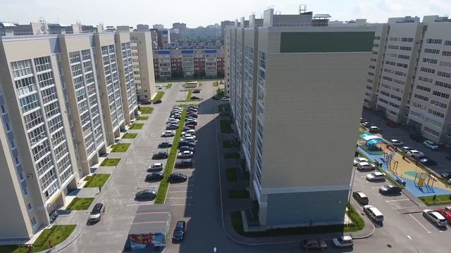 Унистрой: динамика строительства ЖК "Южный Бульвар", август 2017 г. смотреть онлайн