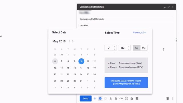 Getting Started Tutorial: How to Schedule Emails in Gmail - MailTag смотреть онлайн