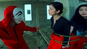 MONEY HEIST PARKOUR vs KIDNAPPERS || ZOMBIE VIRUS 7.0 (Horror Parkour POV)