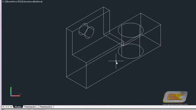 34.1.5-a Autocad 2013. SCP en 3D. смотреть онлайн