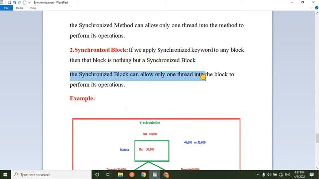 Synchronization in java (Telugu) смотреть онлайн