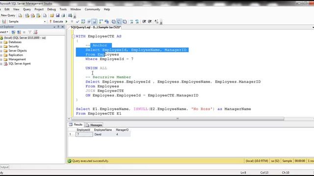 Part 3 How does a recursive CTE work смотреть онлайн
