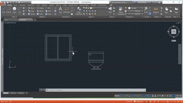 AD08-WBlock and Tools Palettes in AutoCAD смотреть онлайн