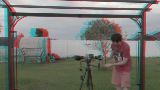 NaturalVision style camera rig in anaglyph 3D смотреть онлайн