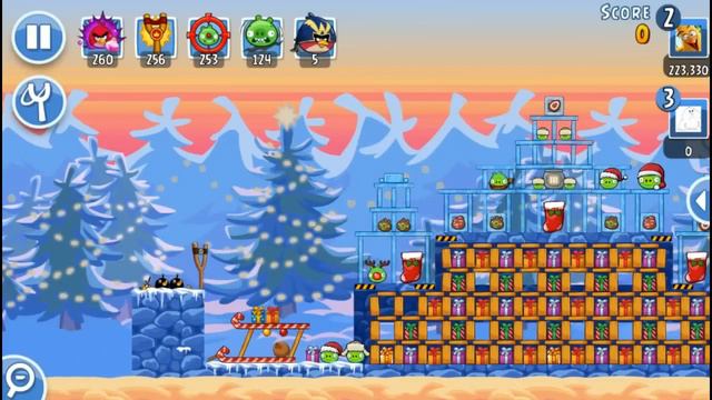 Angry Birds Friends - Зимние 2016 турниры 3 и 4 - Ненастоящий снеговик смотреть онлайн