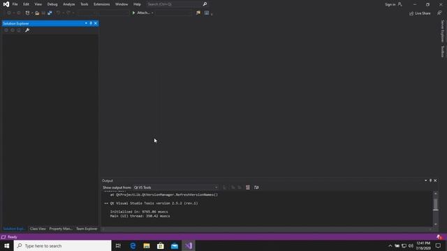 Configure Visual Studio 2019 to create applications using Qt 5 framework (works with Qt 6 too) смотреть онлайн