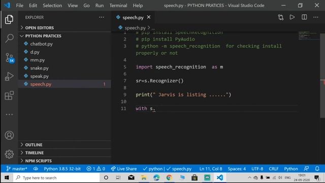 [Chatbot -4] Giving instructions to the program by our voice. смотреть онлайн