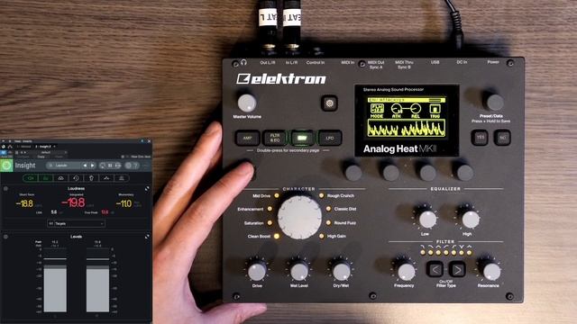 FLEXIBLE Elektron Analog Heat // Dawless Mastering Chain part #2 смотреть онлайн