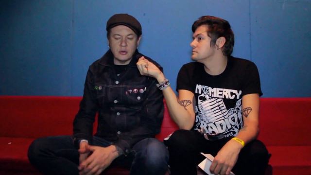 Дмитрий Спирин (Тараканы!) - интервью NOMERCY RADIO (Moscow, VOLTA 26.12.15)