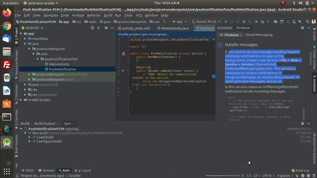 Firebase Cloud Messaging FCM to Send Push Notification Android 2019 смотреть онлайн