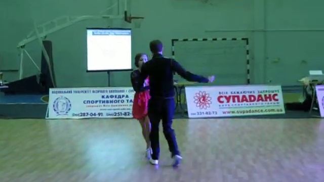 Чемпионат Укр. Буги-вуги медл. программа. СХК "ТАНцДЕМ" смотреть онлайн