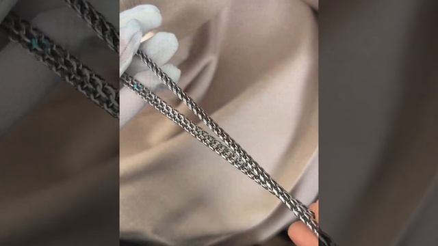 Цепь питон или итальянка 60 см 0.8 проволока вес средний 37 грамм ширина 0,8 см смотреть онлайн