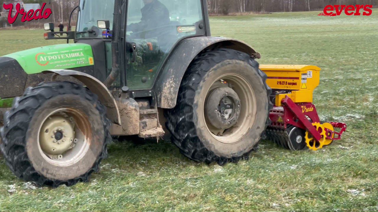 #Глубокорыхлители луговые EversAgro + John Deere, #сеялки Vredo + Deutz Fahr смотреть онлайн