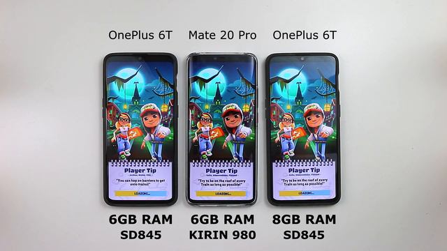 OnePlus 6T 8gb vs OnePlus 6T 6gb Vs Huawei Mate 20 Pro 6GB Speed Test смотреть онлайн