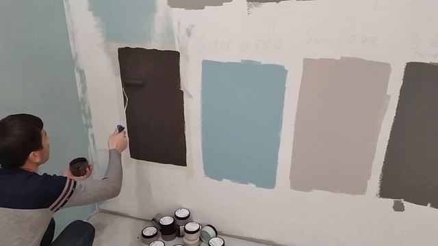 Как выбрать цвет краски для стен. Выбор цвет краска с пробниками смотреть онлайн