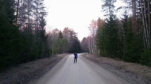 Осваиваю лыжероллеры.  Небольшое разочарование и решение проблемы.