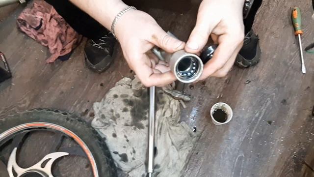 Мопед Альфа ремонт вилки смотреть онлайн