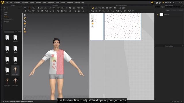 Marvelous Designer 3D Garment Editing - Pin Tools Group смотреть онлайн