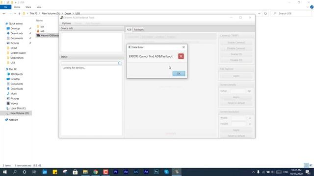 FATAL ERROR: Cannot find ADB/Fastboot! смотреть онлайн