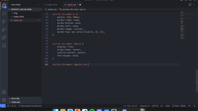 How to make Spotify Login Page using Html Css? смотреть онлайн