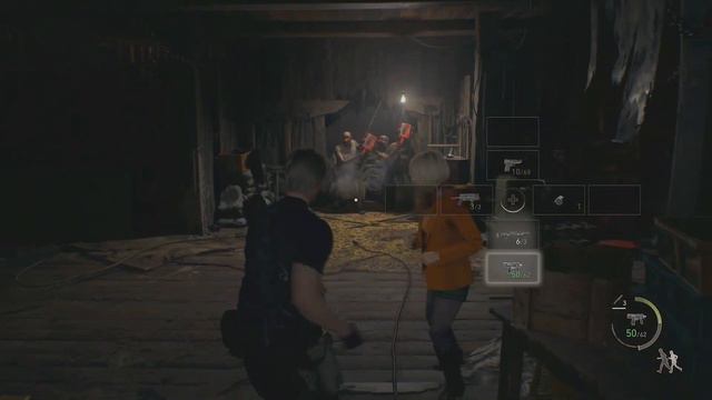 Intro & Death Scenes Chainsaw Sisters - Resident Evil 4 Remake смотреть онлайн