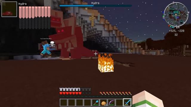 ГОЛОВА ГИДРЫ НАША! УГОЛЬ ВЕРНУЛСЯ ДОМОЙ! ОПАСНЫЕ ПРИКЛЮЧЕНИЯ В MINECRAFT LP #18 смотреть онлайн