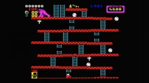 Donkey Kong ARCADE EDITION (1986 / 2019) Walkthrough, ZX Spectrum