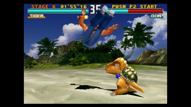 Tekken 3 NO DAMAGE - Secret Character Tiger Playthrough / Not [TAS] / Capoeira смотреть онлайн