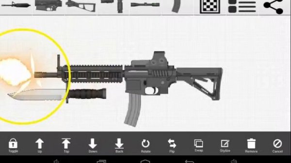 Weapon builder #1Building a M4\16