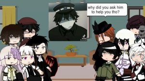 Bungou Stray Dogs characters react to Ranpo Edogawa (Bsd) -- No ships -- Gacha Club