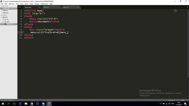 Установка и настройка Sublime text 3. Самые полезные плагины для верстки и не только. смотреть онлайн