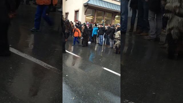 The Krampuslauf In St. Leonhart Austria