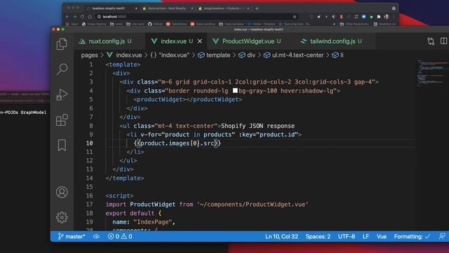 headless shopify demo with Nuxt imgix Vercel смотреть онлайн