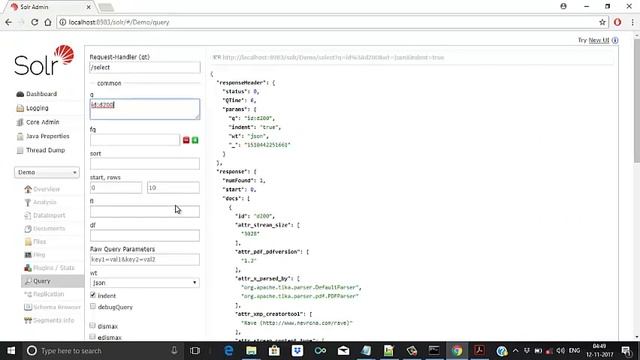 Solr | 6 | Index and Search PDF Files in SolR with the help of Apache Tika.mp4 смотреть онлайн