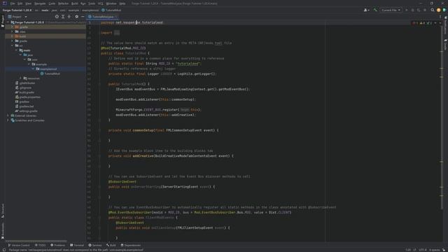 Forge Modding Tutorial - Minecraft 1.20: Workspace Setup | #1 смотреть онлайн