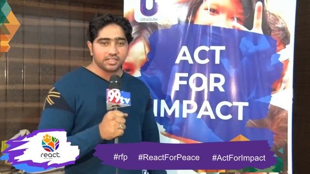 React For Peace | REACTion from Abdul Salman | Act For Impact смотреть онлайн