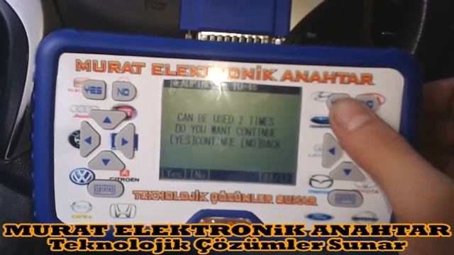 Murat elektronik anahtar Hyundai elantra 2012 year read pin code by skp 900 смотреть онлайн