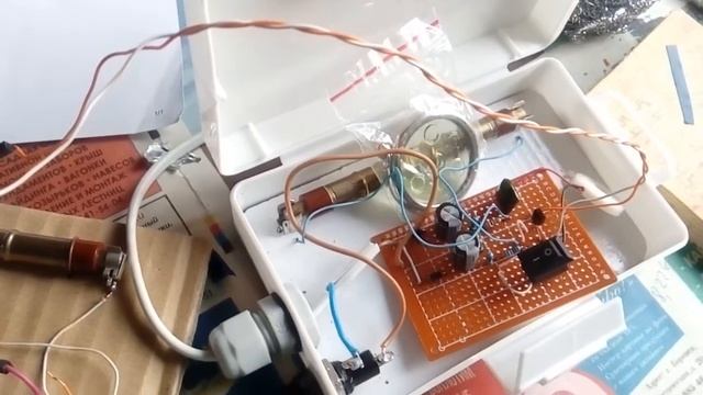 Счётчик Гейгера СБМ-20 с питанием от сети 220 вольт