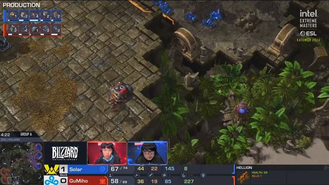 REIS DA DEFESA!🔥 IEM Katowice - Gumiho vs Solar | Starcraft 2 - Fase de Grupos смотреть онлайн