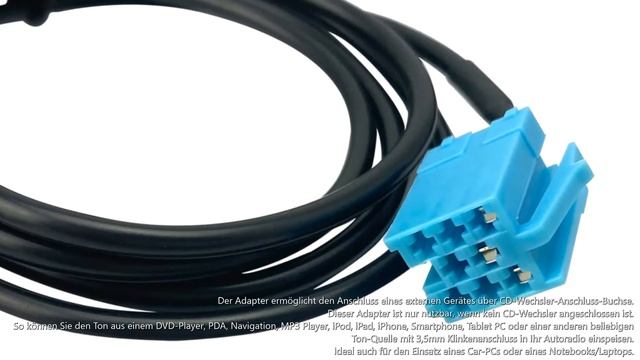 AUX-IN Adapter, AX-0083, geeignet für Audi, Seat, Skoda, VW bis Bj. 2004 смотреть онлайн