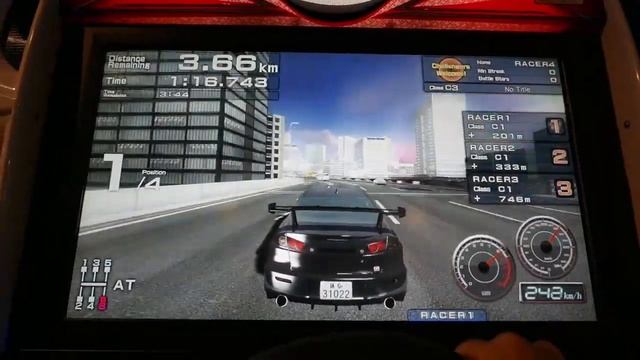 FAST BEAT LOOP RACER GT! [Arcade Coin Op] 4 Player Battle! смотреть онлайн