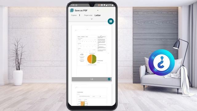How to save webpage as PDF in android смотреть онлайн