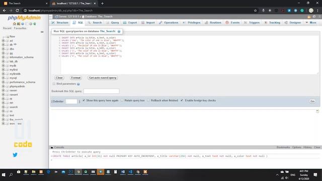 02- دورة تطبيقية انشاء سكربت بحث HTML CSS PHP & MySQL смотреть онлайн